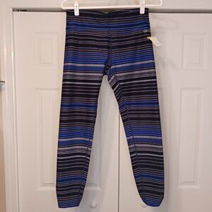 #75 3/$18 - Calvin Klein Blue/Gray Leggings Size Medium